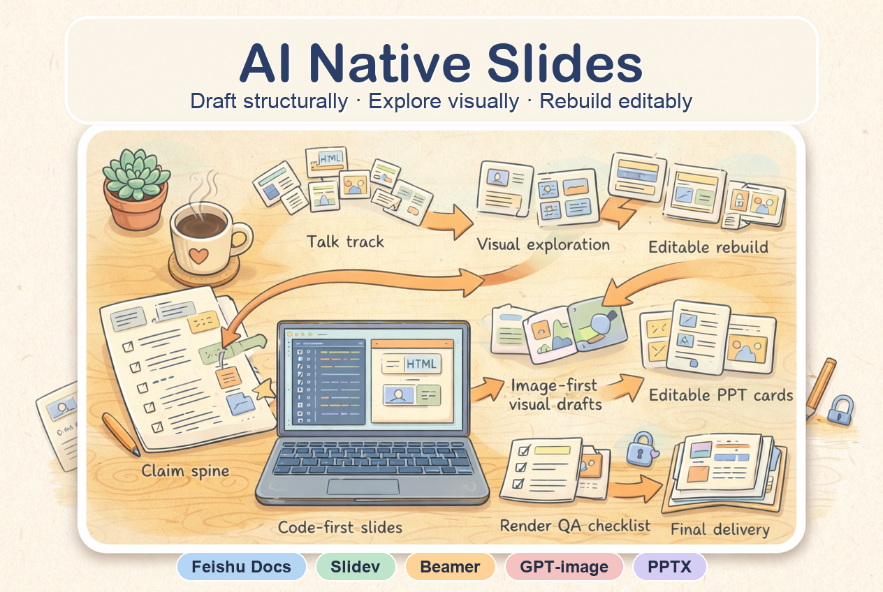 AI-native Slides cover